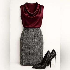 NWT Eugen Klein Pencil Skirt